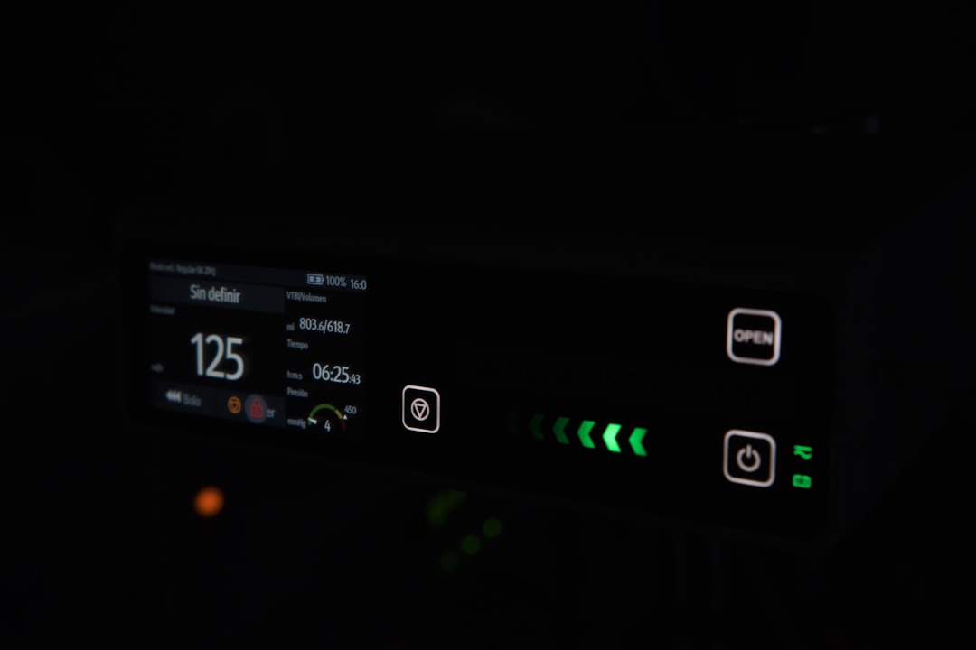 Repair Replacement SPARING - A car's dashboard shows speed and various data.