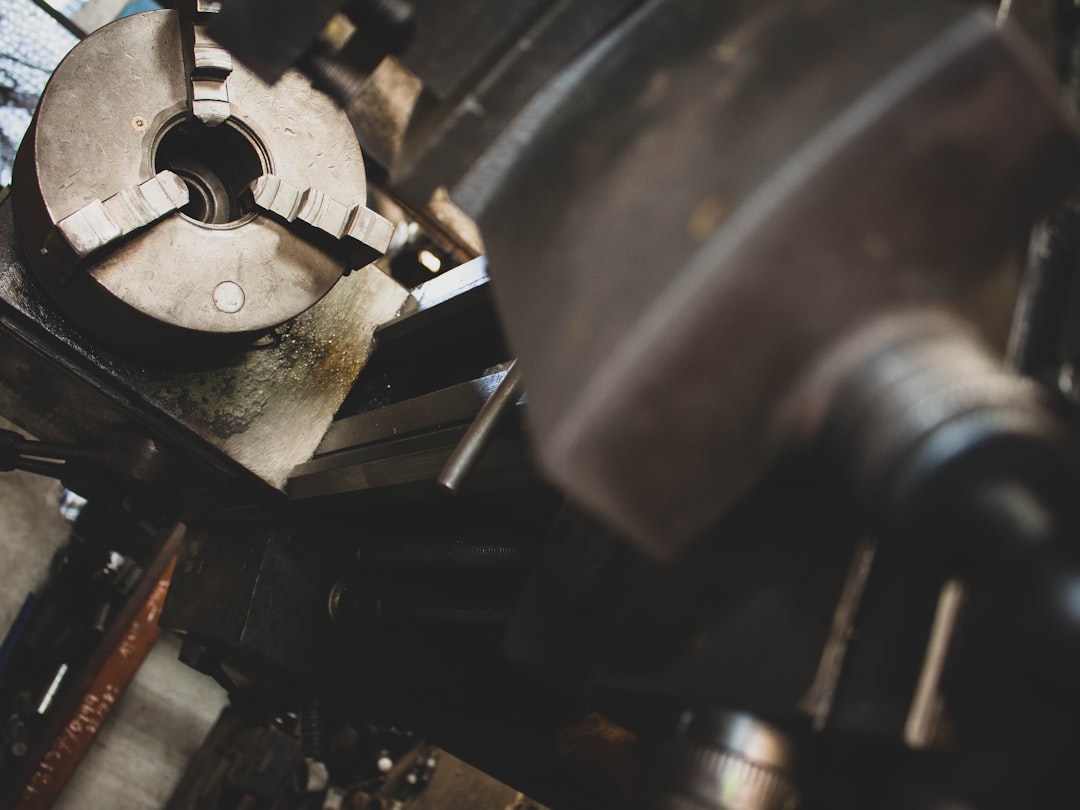 Pengadaan Material Bahan - a close-up of a machine