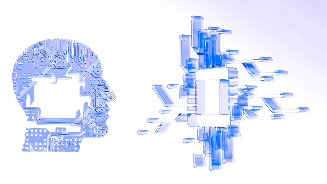 Program Pendeteksi Bentuk - a computer chip in the shape of a human head